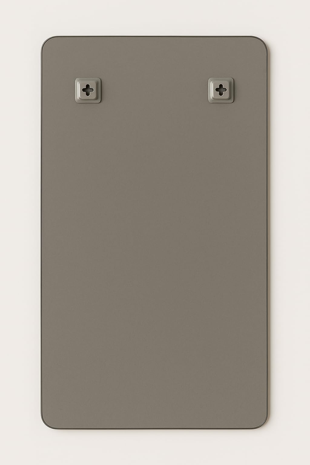 Frameless Rectangular Wall Mirror Clear Reflection 12x18 inch