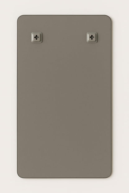 Frameless Rectangular Wall Mirror Clear Reflection 12x18 inch
