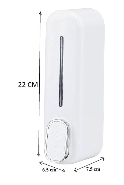 Wall Mounted Soap Dispenser - ABS Plastic - White - 400ml Capacity