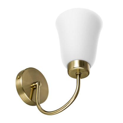 Wall Light - Contemporary Sleek Design - Mild Steel & Brush Bronze - E27 - Indoor Decorative Lighting