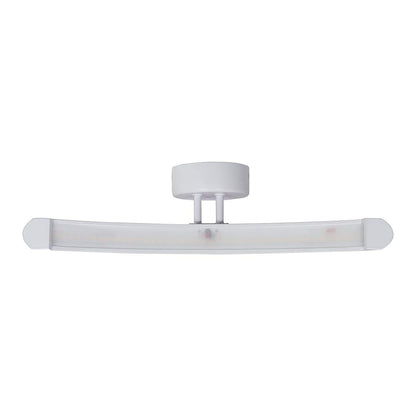 LED Wall Light with 90° Swivel Head, Metal Construction, Warm White 3000K, 6W for Artwork Display
