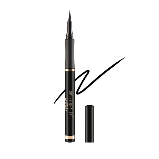 Waterproof Felt Tip Eyeliner - Smudge Proof & Quick Drying