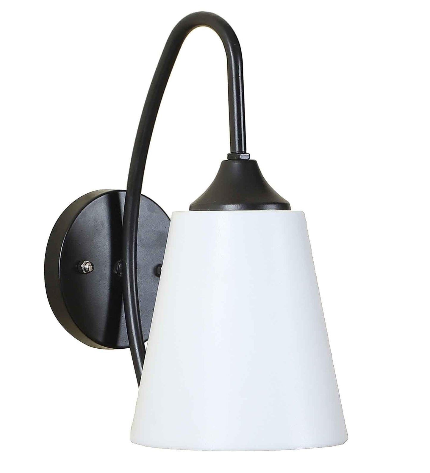 Wall Light Modern Design Black Metal & PVC 40W for Living Room & Bedroom