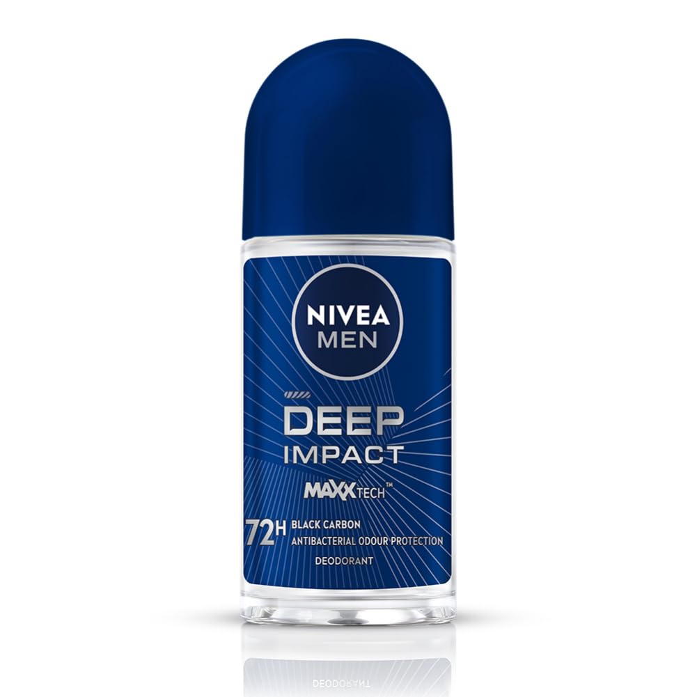 NIVEA MEN Deep Impact Freshness Roll-on Deodorant 50ml
