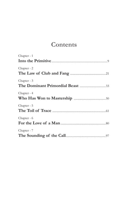 The Call Of The Wild - Jack London