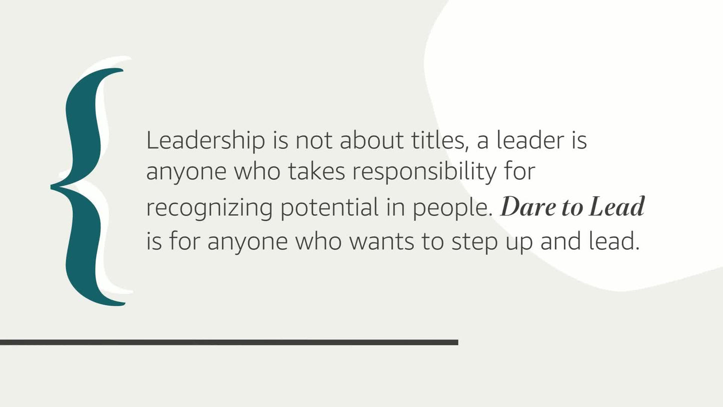 Dare to Lead: Brave Work. Tough Conversations. Whole Hearts. (Paperback) 