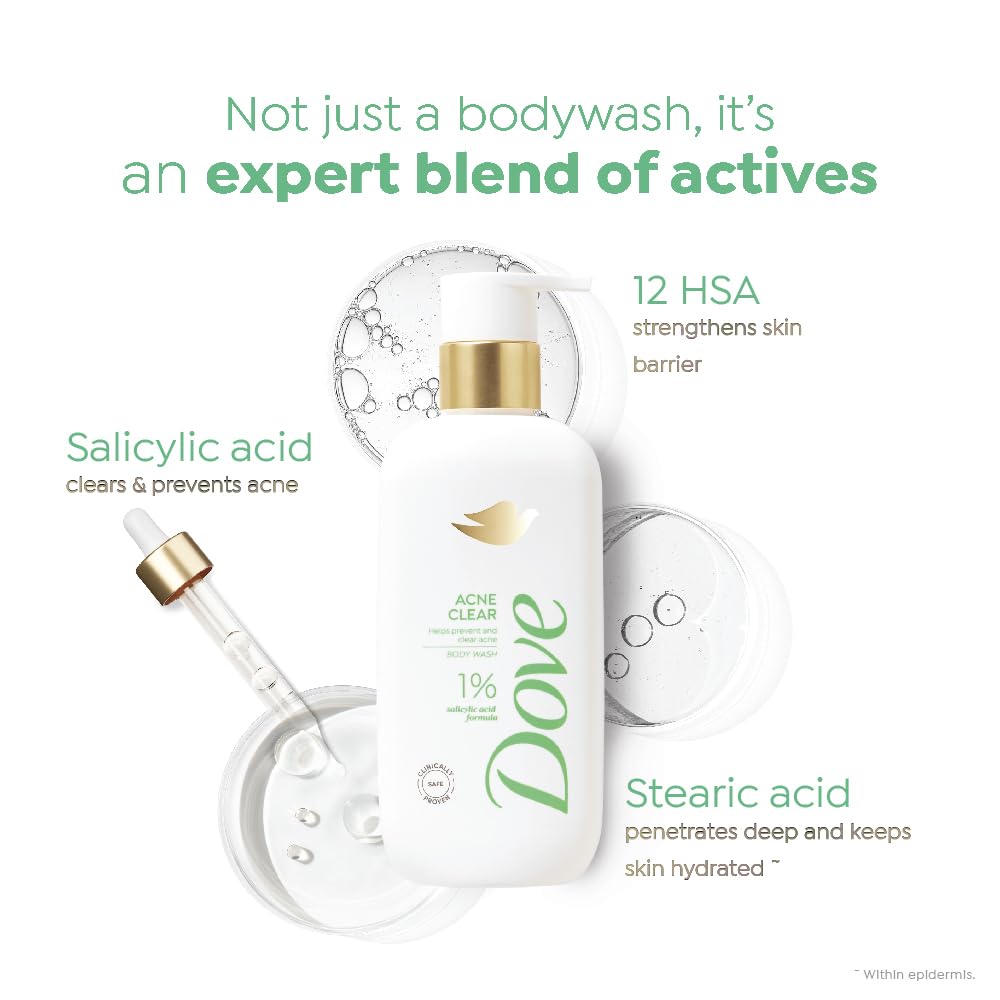 Acne Clear Serum Body Wash with 1% Salicylic Acid - 300 ml