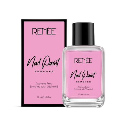 Nail Polish Remover 30ml - Acetone-Free, Vitamin E & Glycerin