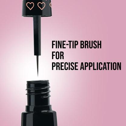 No Smudge Eyeliner - Intense Matte Black | Waterproof 4ml