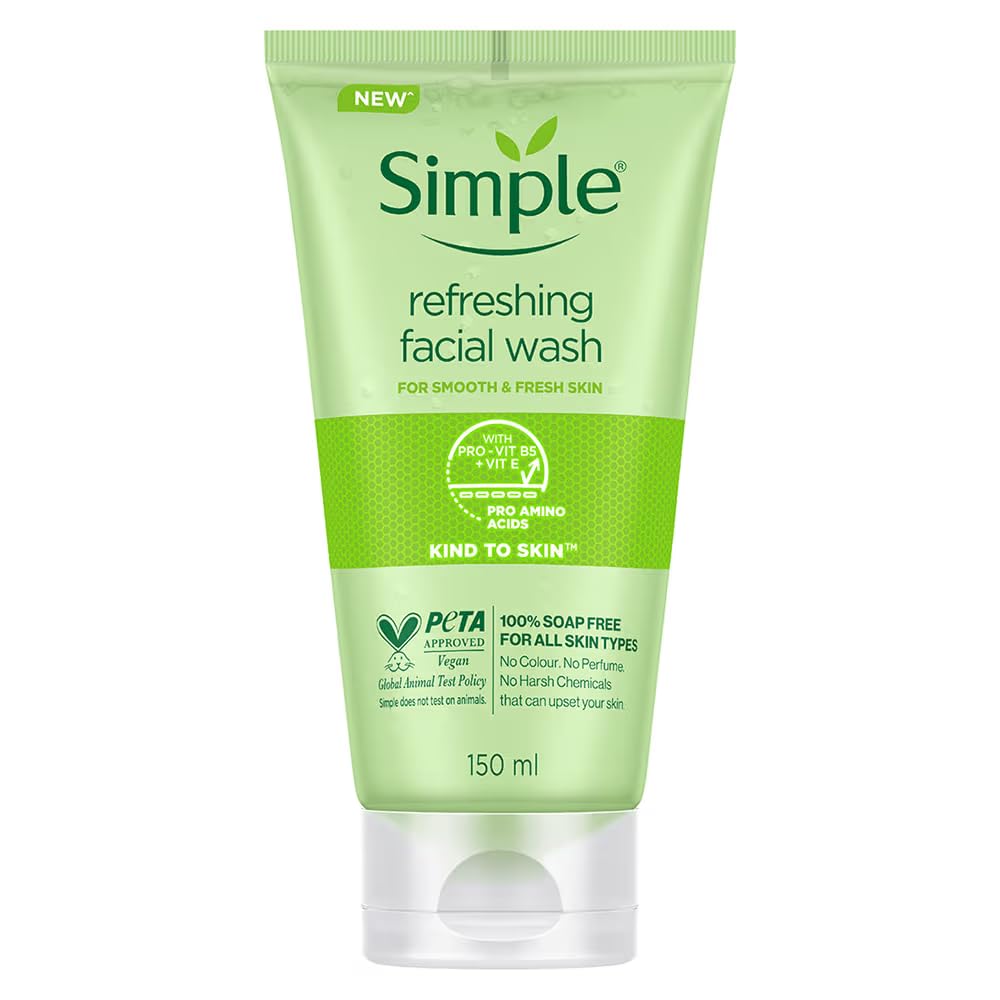 Refreshing Facial Wash Gel with Pro-Vitamin B5 - 5 oz