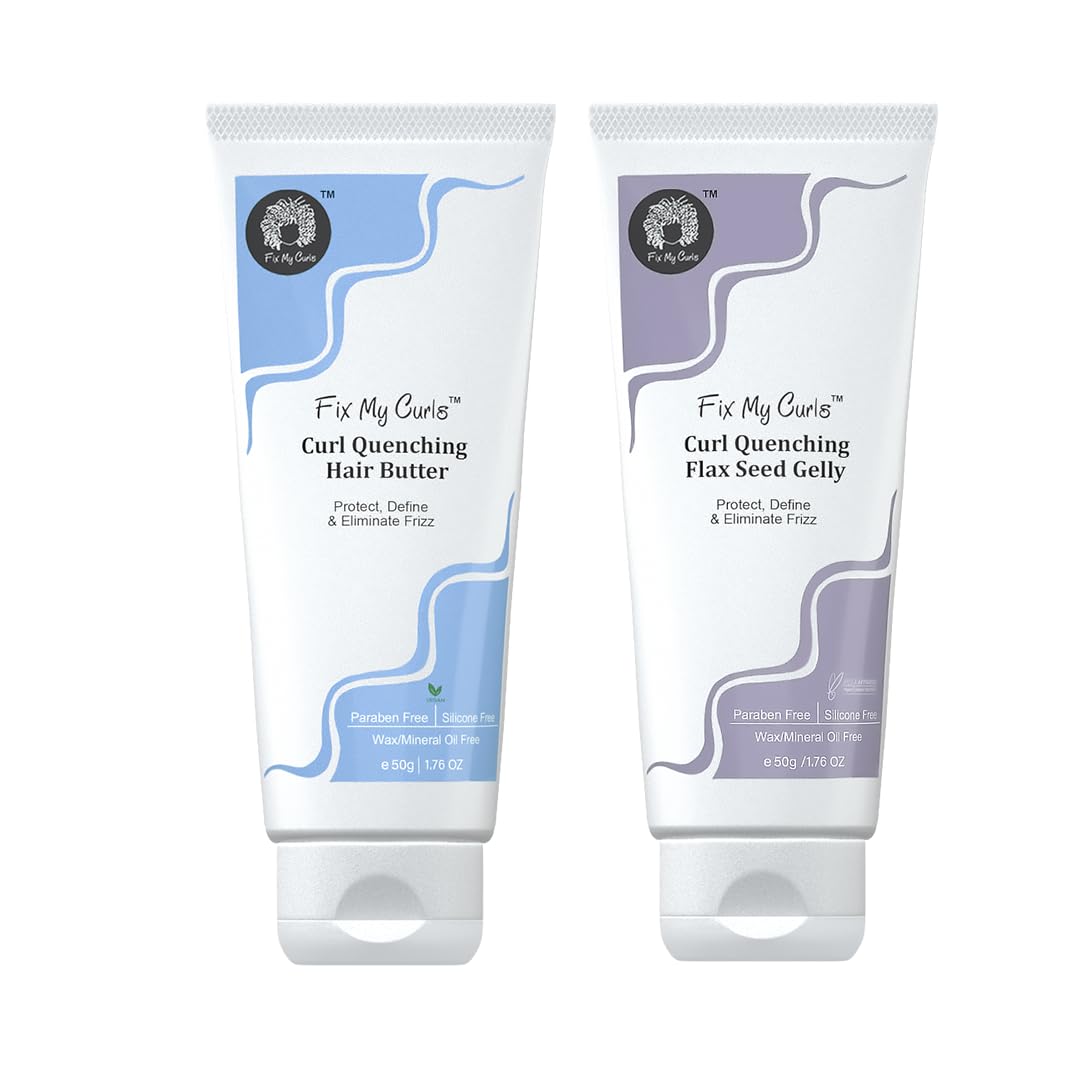 Curl Quenching Moisture Duo for Curly, Wavy, Frizzy Hair 50g