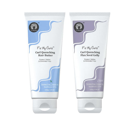 Curl Quenching Moisture Duo for Curly, Wavy, Frizzy Hair 50g