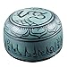 Singing Bowl 6 Inch Green Metal