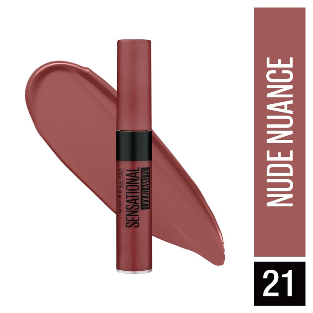 Maybelline Matte Lipstick 21 Nude Nuance 7ml Non-Sticky