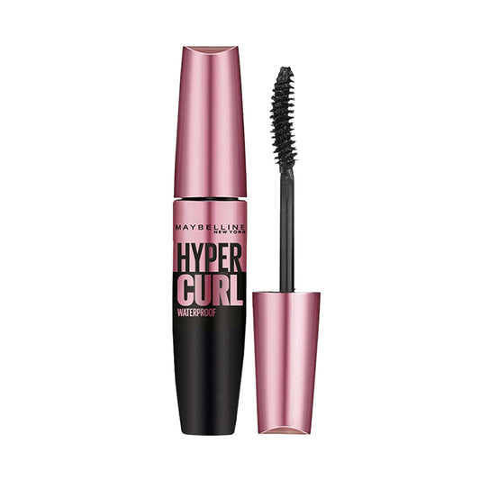 Maybelline Hypercurl Mascara, Black, Waterproof, 9.2ml