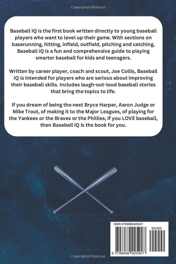 Baseball iQ for Kids and Teens: Things that smart players do 
