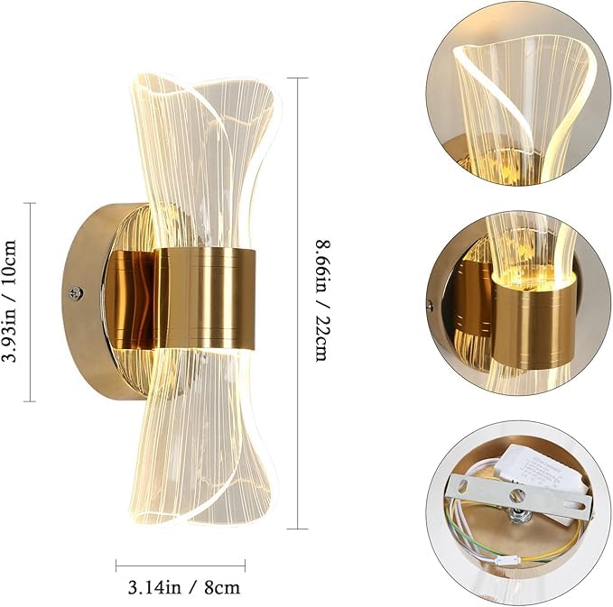 Wall Light Decorative Modern LED Warm White Natural White Cold White