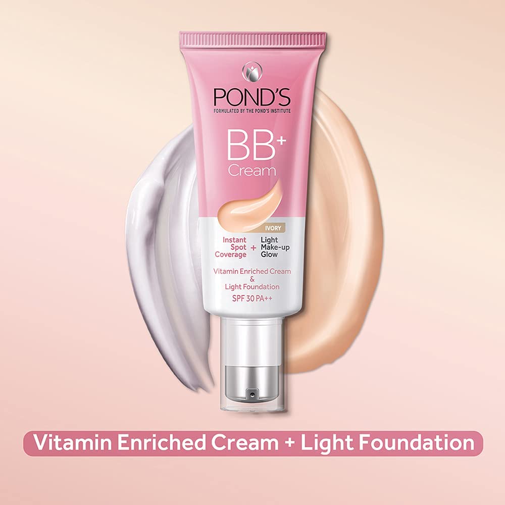 POND'S BB+ Cream Ivory 30g - Spot Coverage & Glow
