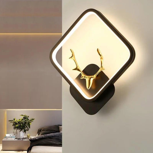 LED Wall Light 3 Color ABS Plastic Modern Design 1 Hiranhead-Square