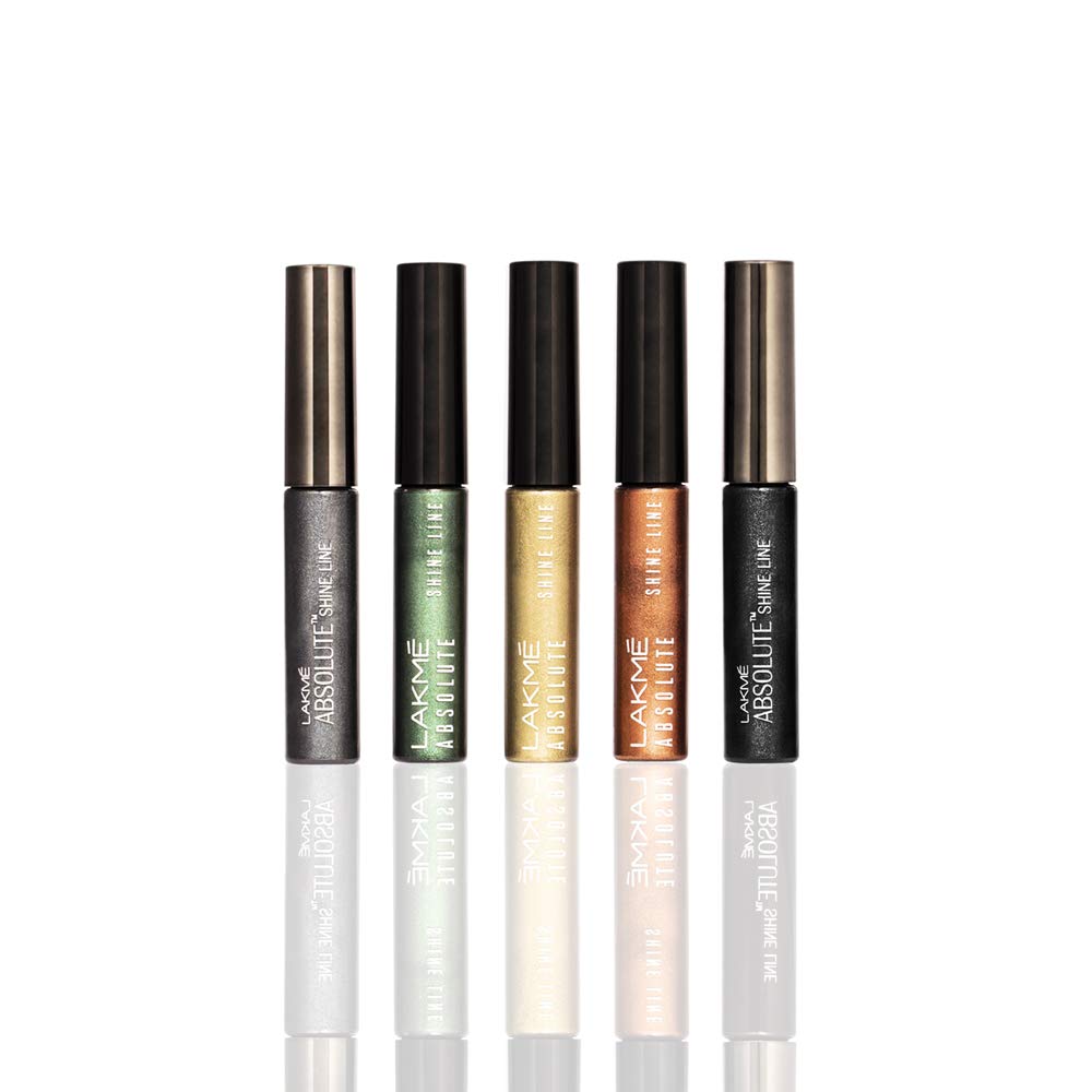 Sparkling Olive Green Liquid Eyeliner - Long Lasting & Smudgeproof
