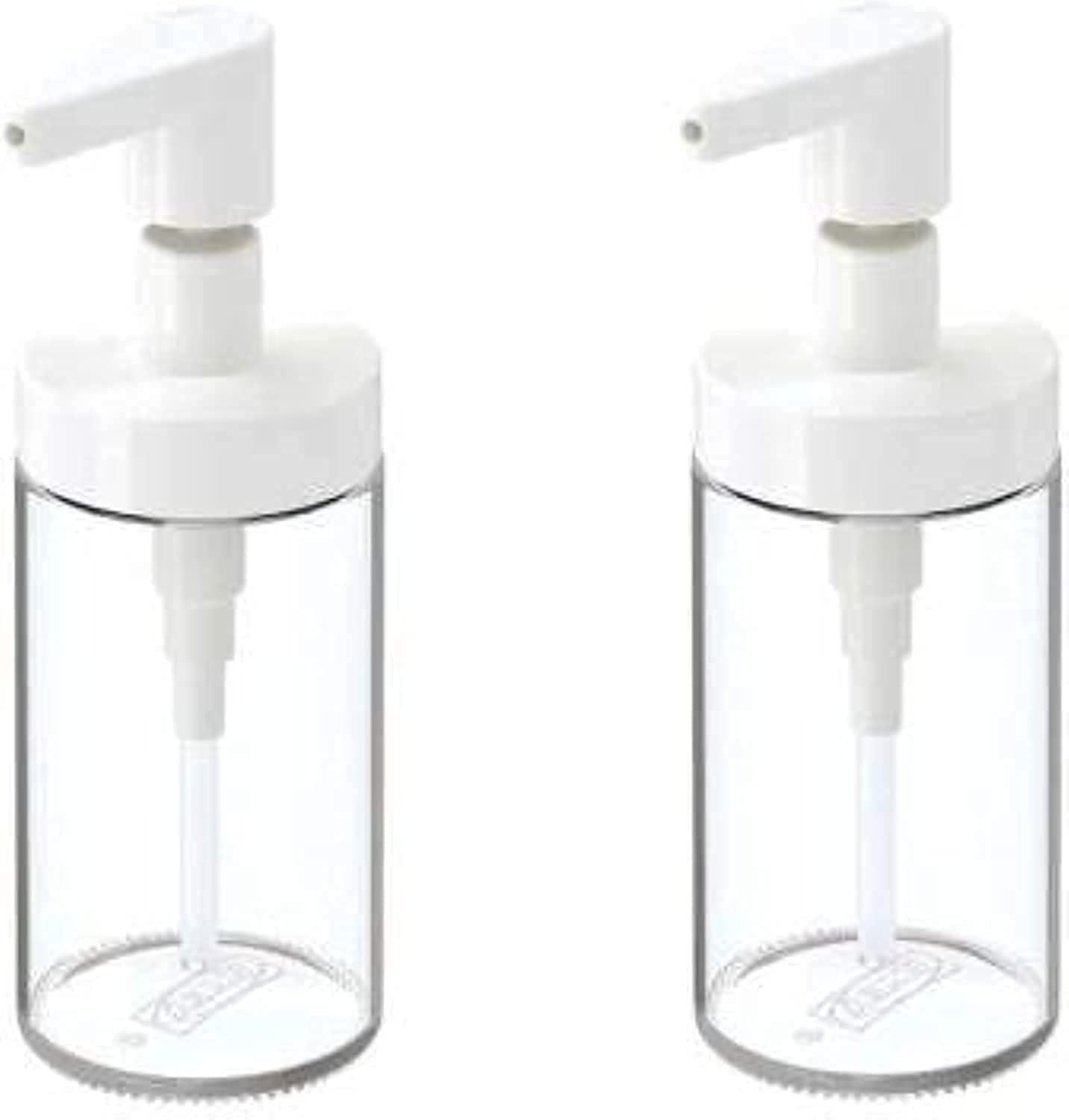 Soap Dispenser Set - Glass - Transparent - Durable Design