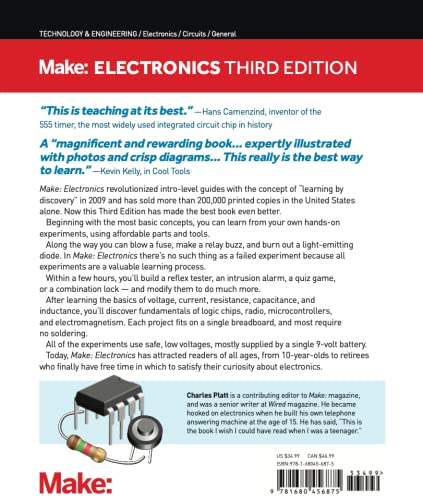 Make: Electronics: Learning by Discovery: A hands-on primer for the new electronics enthusiast 