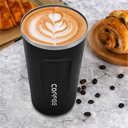 Stainless Steel Vacuum Insulated Coffee Mug 510ML Double Walled Travel Mug with Leak Proof Lid