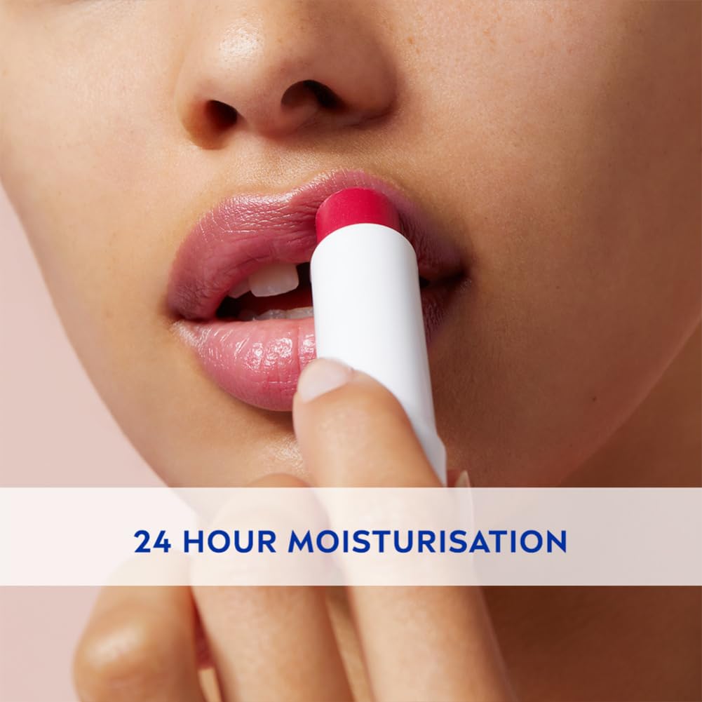 NIVEA Cherry Shine Lip Balm 4.8g - Moisturizing Gloss Finish