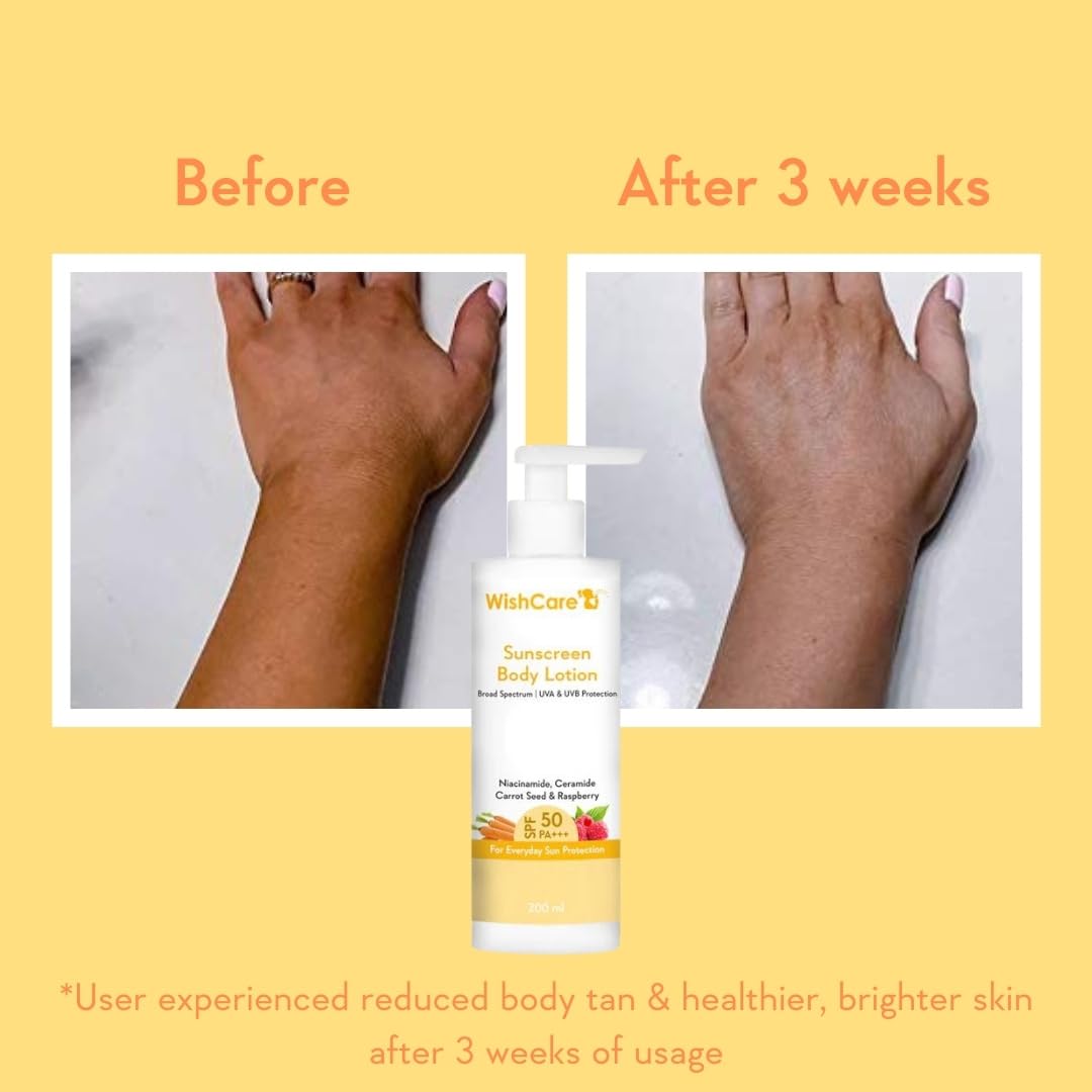 Sunscreen Body Lotion SPF 50 PA+++ 200ml - No White Cast