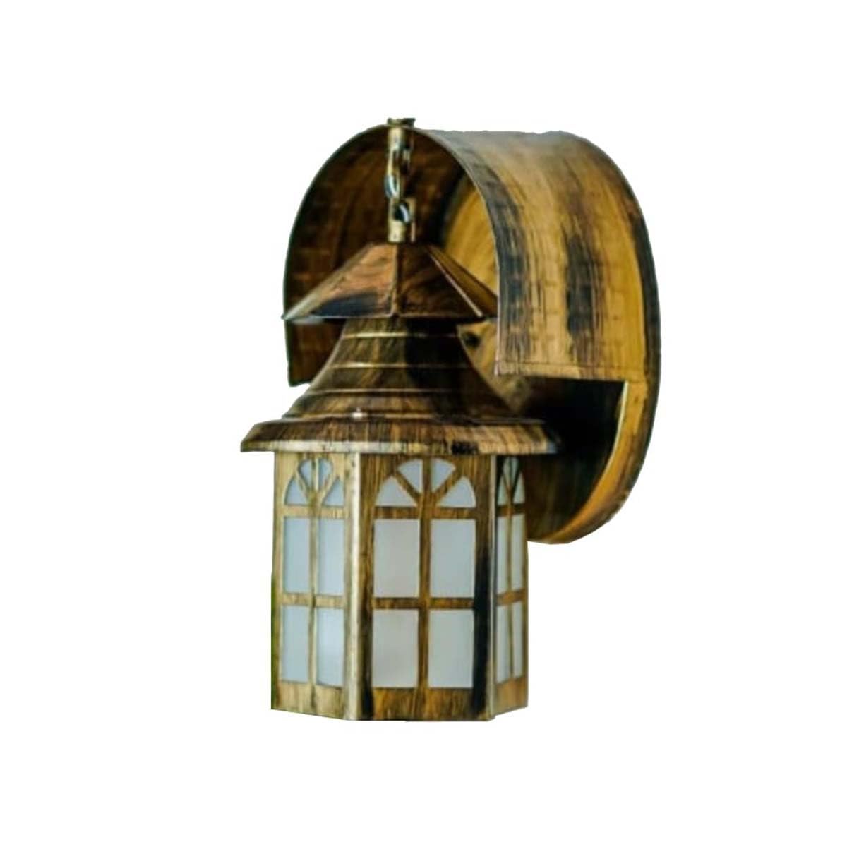 Rustic Wall Lamp Sconce Light Fixture Metal Antique Finish E27 Holder 30cm