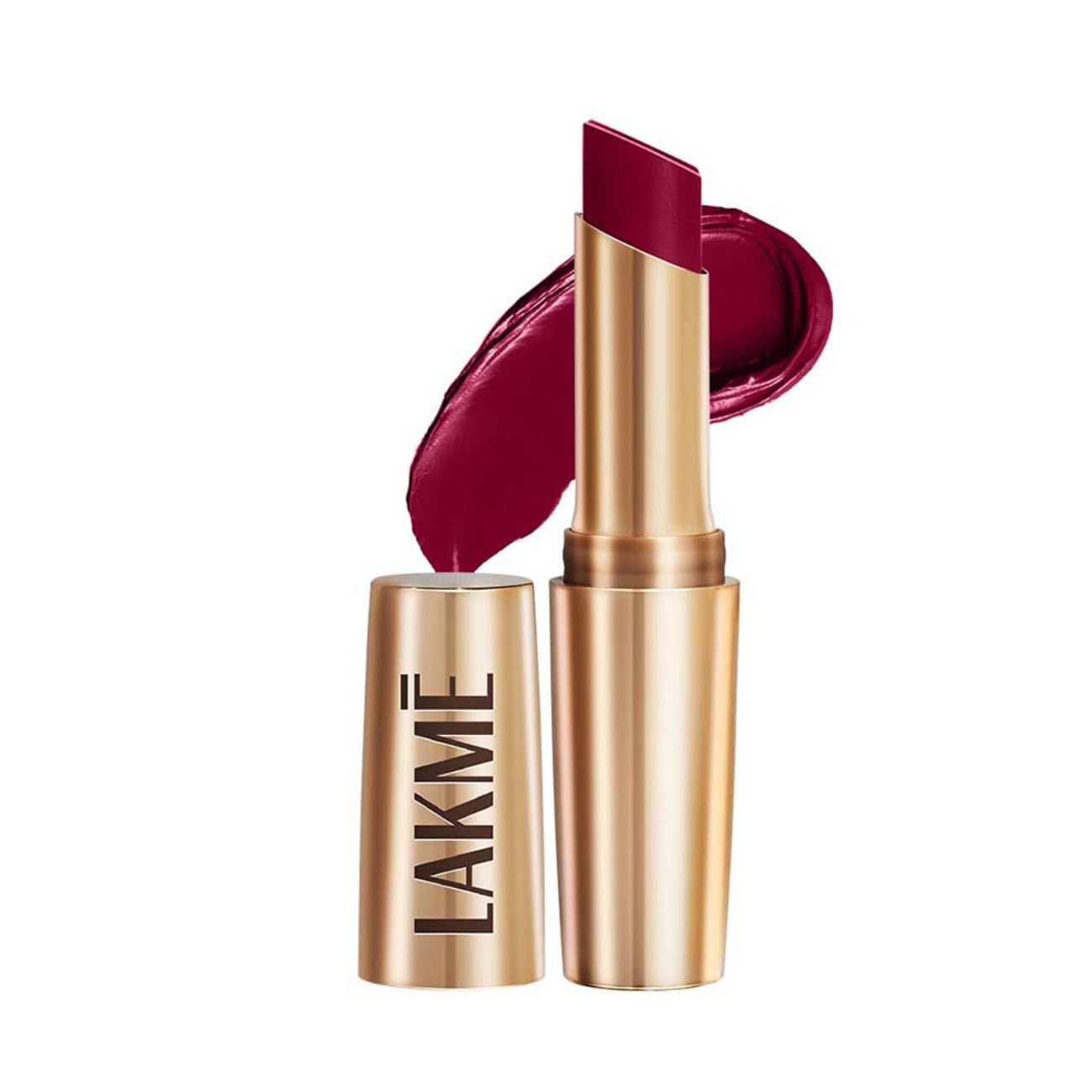 Lakme 9TO5 Matte Lipstick Deep Wine 3.6g