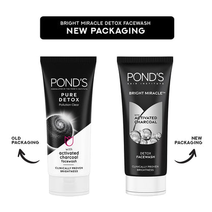 Activated Charcoal Detox Face Wash for Glowing Skin - 200gm