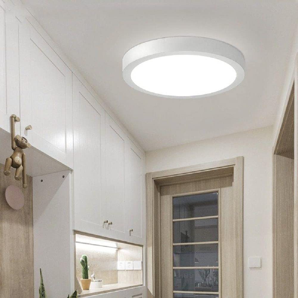 LED Surface Mounted Ceiling Light 22W Round Aluminium Energy Saving White Light