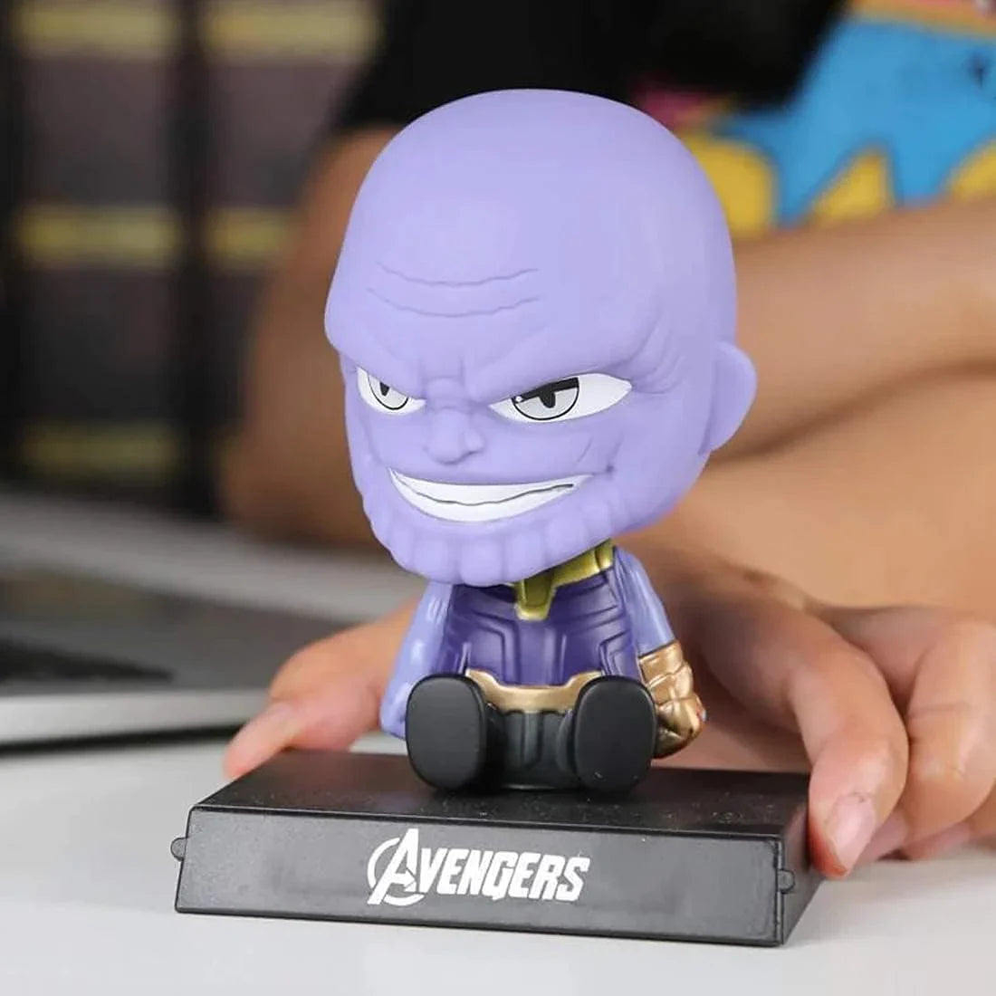 Thanos Bobblehead | Marvel Figure | Movable Head PVC Collectible | Desktop Decoration Toy by ShoppingNest