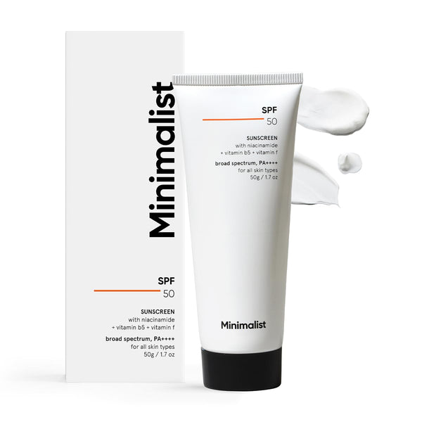 Lightweight SPF 50 Sunscreen with Multi-Vitamins - No White Cast