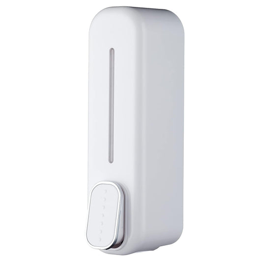Wall Mounted Soap Dispenser - ABS Plastic - White - 400ml Capacity