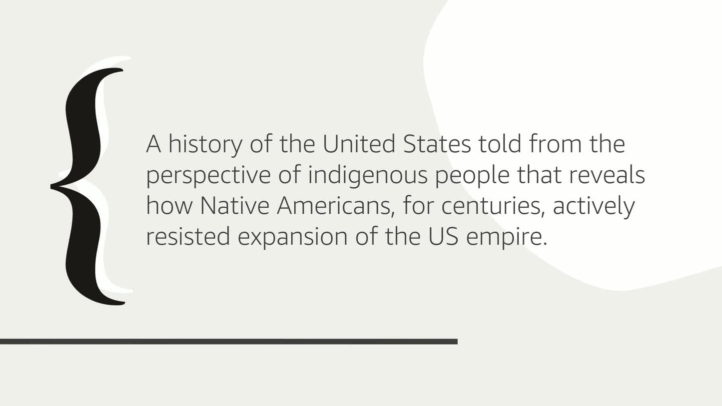 An Indigenous Peoples' History of the United States (ReVisioning History) 