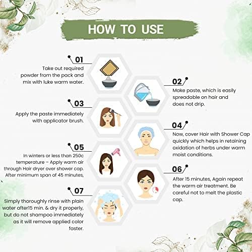 byPureNaturals Organic Pure Natural Powder Hair Color - 2N Soft Black