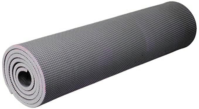4mm Anti-Slip Yoga Mat for Men and Women - Grey