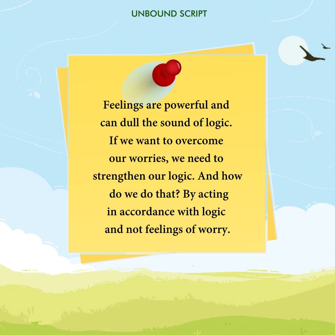Leave your worries behind - Sanskriti Sharma Singh