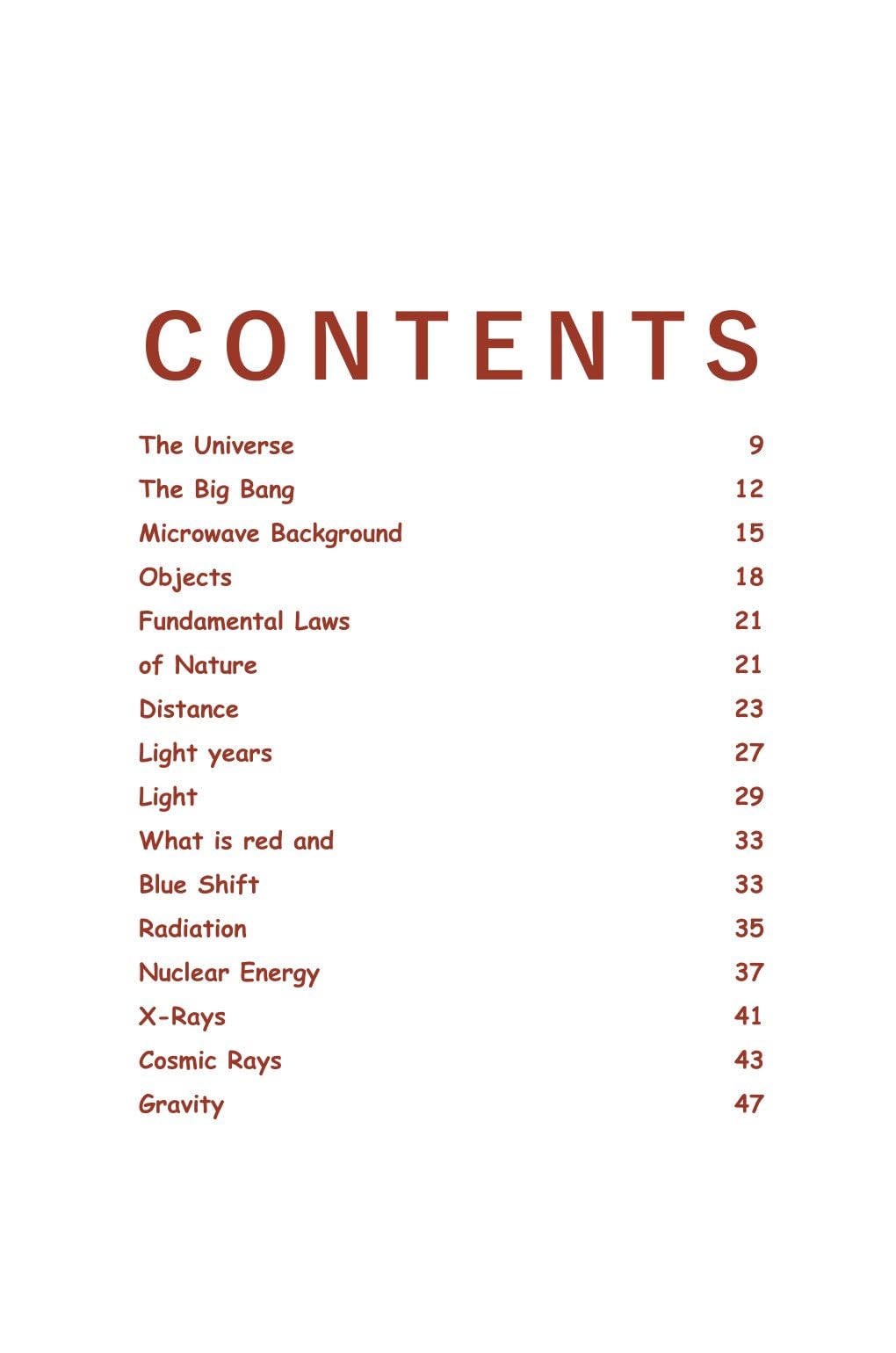 Fundamentals Of The Universe - Unbound Script