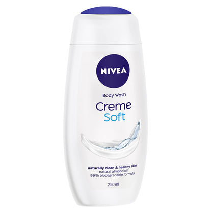 Crème Soft Body Wash 250ml - Moisturizing Almond Oil