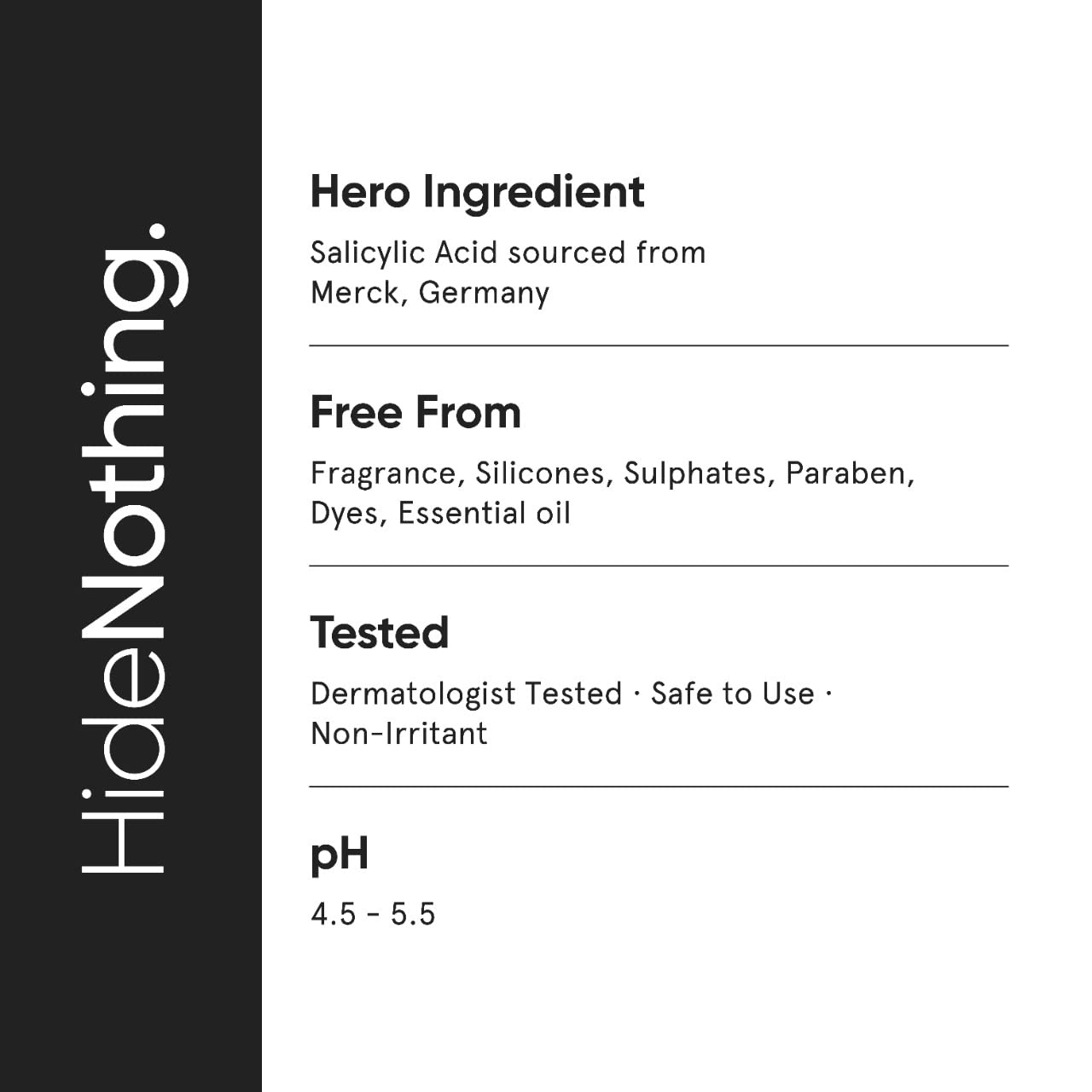 Salicylic Acid 2% Face Wash for Oily & Acne-Prone Skin - 100 ml