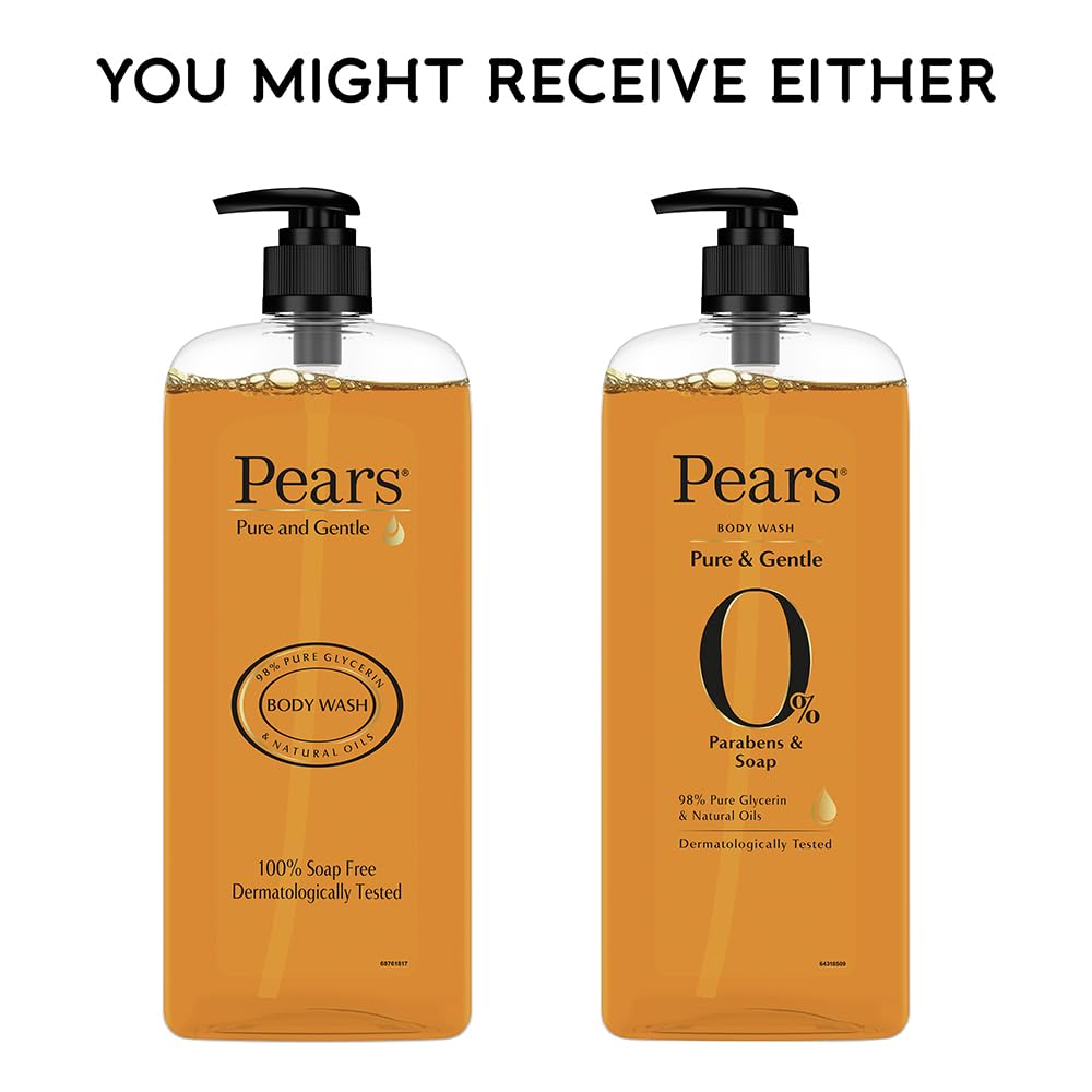 Pure & Gentle Shower Gel XL Pump, Soap-Free, 750ml