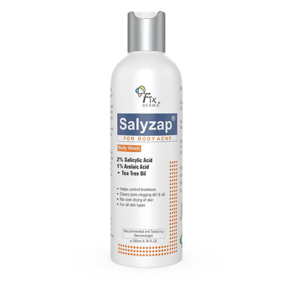 Exfoliating Body Wash with Salicylic Acid for Acne Prone Skin - 200ml