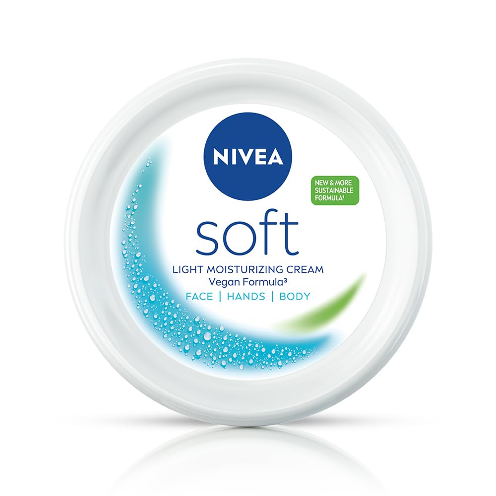 NIVEA Soft Moisturizer 300ml - Face, Hand & Body Cream