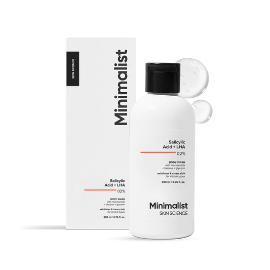 Gentle Exfoliating Body Wash with 2% Salicylic Acid - 200 ml