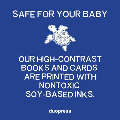 Hello, Baby Animals: A Black-and-White Board Book for Babies That Helps Visual Development (High-Contrast Books) 