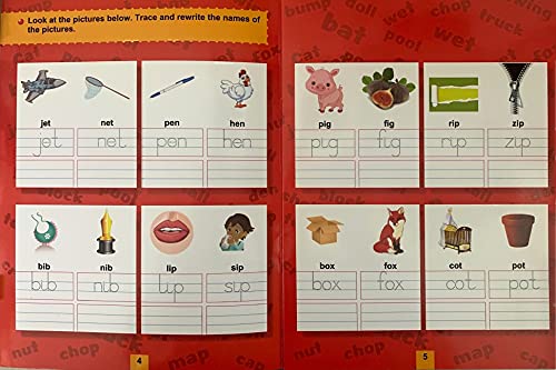 Scholars Hub Reusable And Washable Wipe And Clean Books For Kids (Set Of 3 Books) : Alphabet, Numbers & Words | 48 Pages | Writing Books | Helps Child To Write, Wipe And Write Again.