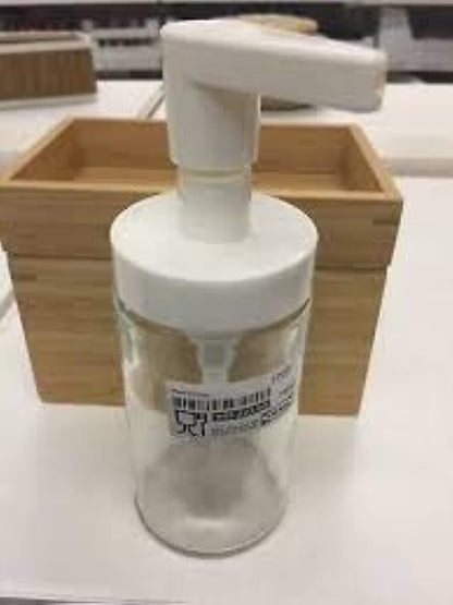 Soap Dispenser Set - Glass - Transparent - Durable Design